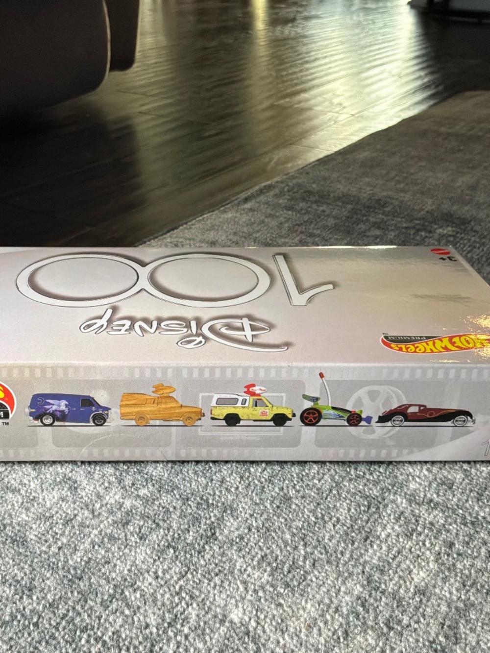 Hot Wheels Premium Disney 100 Anniversary 5 Car Collector Set HKF06